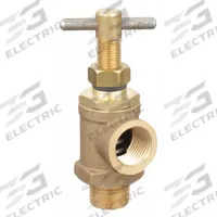 DAYTON Valve: MNPT x FNPT, 3/4 in x 3/4 in, Bronze, 650 psi Max. Op Pressure, 5°C to 180°F (MPN 4KHA1). Key specifications — Brand: DAYTON.