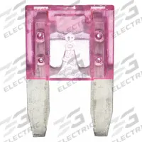 BUSSMANN Automotive Fuse: ATM Series, Fast-Acting, 3 A, 32 V DC, Indicating, 2 PK (MPN BP/ATM-3ID). Key specifications — Series: ATM; Brand: BUSSMANN; Fuse Profile: Standard Profile.