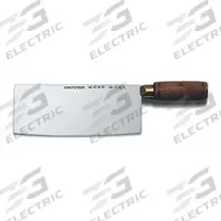 DEXTER RUSSELL Chinese Chefs Knife: Straight, 11 in Overall Lg, Steel Blade, Hardwood Handle, Brown (MPN 08040). Key specifications — Sub-brand: Traditional; Brand: DEXTER RUSSELL; Blade Material: Steel; Blade Type: Straight; Edge Style: Honed Edge; Handle Color: Brown; Handle Material: Hardwood; Knife Type: Chef's Knife.