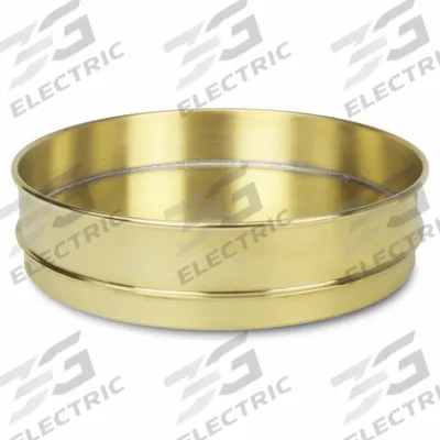 ADVANTECH Sieve Pan: 2 1/2 in Overall Dp, 12 in Overall Dia - Sieve Pans