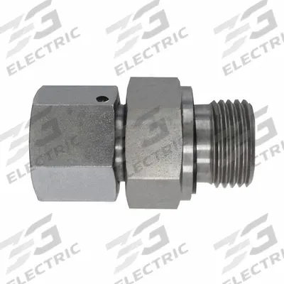 BRENNAN INDUSTRIES Compression Tube Straight: 15 mm OD x 8 mm OD Size - Flareless Bite Type Steel Compression Fittings with Seal