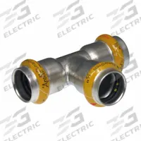 APOLLO Crimp Tee Fitting: 1/2 in Pipe x 1/2 in Pipe x 1/2 in CTS Size, HNBR, SmartPress (MPN 123456862). Key specifications — Brand: APOLLO; Series: SmartPress.