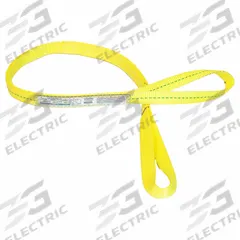 STREN-FLEX Web Sling: Type 4, Polyester, 2 Plies, 4 ft Sling Lg, 3,200 lb Vertical Hitch Capacity (MPN EET-2-901PHV). Key specifications — Brand: STREN-FLEX; Tag Type: Wear-Resistant Tag.