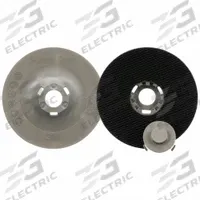 SCOTCH-BRITE Hook-and-Loop Disc Backup Pad: 4 in Dia, 5/8"-11 Internal-Thread, Non-Vacuum, 10 PK (MPN 89869). Key specifications — Brand: SCOTCH-BRITE; Tool Connection: 5/8"-11 Internal-Thread.