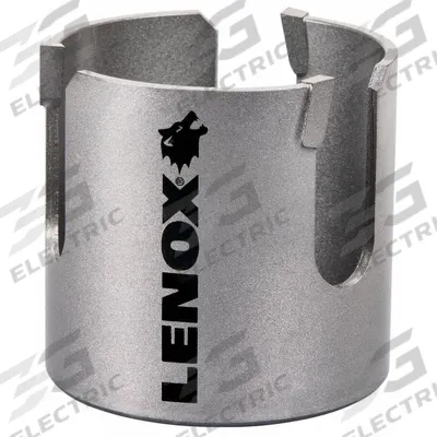 LENOX Hole Saw: 2 3/4 in Saw Dia., 2 7/16 in Max. Cutting Dp, 5/8"-18 Thread Size - Multi-Material-Cutting Hole Saws without Arbor