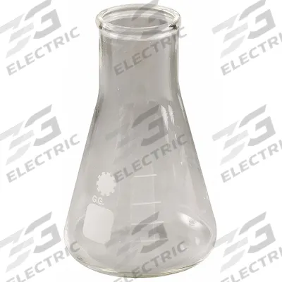 APPROVED VENDOR Erlenmeyer Flask: 2 L, Colorless, Conical - Glass Erlenmeyer Flasks