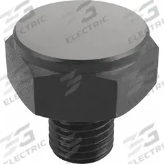 KIPP Positioning Foot w/Flat Face: External Threads, Flat, Steel, M12 Thread Size, 14 mm Thread Lg (MPN K0298.110). Key specifications — attr648515: KIPP.