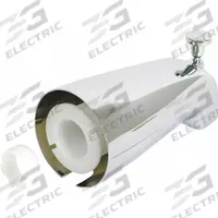 APPROVED VENDOR Diverter Spout: 1/2 in_3/4 in Connection Size, IPS Connection, 5 3/8 in Spout Reach (MPN 15084). Key specifications — Tub Spout Connection Type: IPS; Trim Finish: Chrome; Tub Spout Material: Zinc; Brand: APPROVED VENDOR.