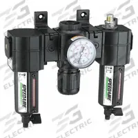 SPEEDAIRE Filter/Regulator/Lubricator: 3/8 in NPT, 60 cfm, 250 psi Max Op Pressure, 5 micron, Mist (MPN 7D720). Key specifications — attr109524: SPEEDAIRE.