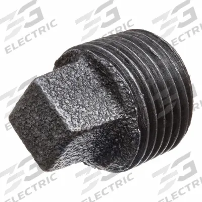 USA INDUSTRIALS Plug: 1/4 in, Threaded, Class 150, 150 psi @ 72°F, Plug - Low-Pressure Threaded Pipe Fittings with Thread Sealant