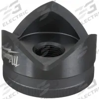 MILWAUKEE Knockout Punch: 12 ga Sheet Metal Capacity (Steel), 2 in Nominal Size, Round, 49-16-2671. Key specifications — attr63418: 49-16-2671; attr63421: MILWAUKEE; attr63425: No; attr63427: Knockout Tools; attr63430: Mild Steel.