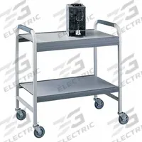 Laboratory Portable Cart: 34 7/8 in Overall Lg, 19 in Overall Wd, 36 3/8 in Overall Ht, Steel, White (MPN 8025000). Key specifications — Brand: LABCONCO; Product Type: Lab Cart; Cart Material: Steel.