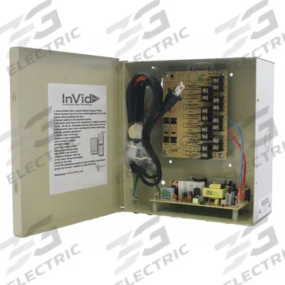 INVID TECH Power Supply: No Inputs Included, No Outputs Included, Power Supplies, 8 Channels - Video Surveillance Power Supplies & Power Converters