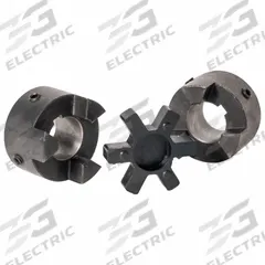 MASTERDRIVE Jaw Coupling Hub: L100 Coupling Size, 2 17/32 in Outside Dia, Inch, For Keyed Shaft Type (MPN L100-9/16). Key specifications — attr662259: MASTERDRIVE.