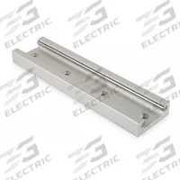 Linear Guide Rail: 14, 48 in Overall Lg, 1.32 in Overall Wd, 0.62 in Overall Ht, Aluminum Alloy (MPN RR14-048.000). Key specifications — Brand: PBC LINEAR; Size: 14; Nominal Rail Size: 14.