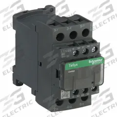 SCHNEIDER IEC Magnetic Contactor: Non-Reversing, 3 Poles, 3NO Contacts, 25 A, 24V DC Coil (MPN LC1D25BD). Key specifications — Brand: SCHNEIDER; Integrated Surge Suppression: Yes.