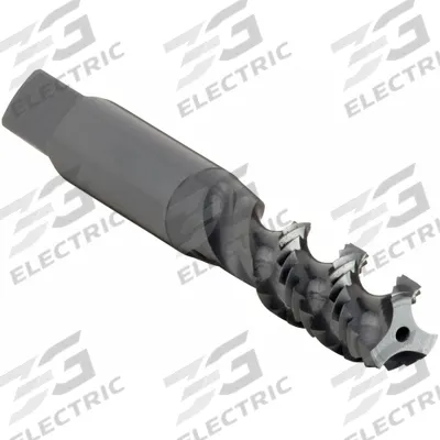 OSG Spiral Flute Tap: M12x1.75 Metric, 6H, 3 Flute, Bottoming Chamfer - General Purpose Spiral-Flute Taps