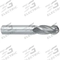 OSG Ball End Mill: Carbide, TiAlN Coated, 4 Flute, 2.5 mm Mill Dia, 8 mm LOC, 39 mm OAL (MPN 404-0984-BN11)