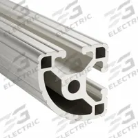 T-Slot Framing System: 15 Series, 10 ft Lg, 1 1/2 in x 1 1/2 in, Silver, Single, Grooved, 2 Slots (MPN 1517-120). Key specifications — System of Measurement: Inch; Finish: Anodized; Product Type: T-Slot Profile; Material: Aluminum; Yield Strength: 35,000 psi; Manufacturer Part Number: 1517-120; Brand: 80/20.