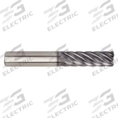 WIDIA HANITA Corner Radius End Mill: Carbide, AlTiN Coated, 7 Flute, 5/8" Mill Dia, 1-1/4" LOC (MPN 7V0E16006BT)