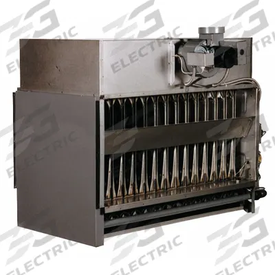 Dayton Gas-Fired Duct Furnace: 300,000 BtuH Heating Capacity Input, Aluminized Steel - Gas-Fired Duct Furnaces