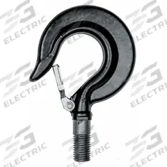 DAYTON Top Hook Assembly: Electric Chain Hoists, 1,000 lb Compatible Load Capacity, 2KEL3. Key specifications — Compatible Hoist Type: Electric Chain Hoists; Product Type: Top Hook Assembly; Manufacturer Part Number: 2KEL3; Included Components: Latch.