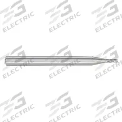 APPROVED VENDOR Corner Chamfer End Mill: Carbide, 4 Flute, 1/16" Mill Dia, 3/16" LOC, 0.003" Chf (MPN 251-004050)