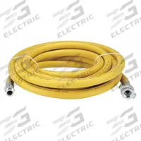 CONTINENTAL Air Hose: 3/4 in Hose Inside Dia., Yellow, 3/4 in FNPT x 3/4 in MNPT, 50 ft Hose Lg (MPN MSH075-50MF-G). Key specifications — Hose Color: Yellow.