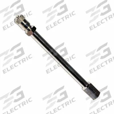 TRU-FLATE Valve Extension: Valve Extensions, Straight Grip Tire Valve Extenders, Round - Tire Valve Extensions