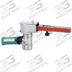 DYNABRADE Air Belt Sander: 3/4 in Belt Wd, 18 in Belt Lg, Pivoting Arm, Heavy Duty, 0.7 hp, 32 cfm (MPN 15400). Key specifications — attr1320306: DYNABRADE.