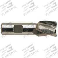 YG-1 Roughing End Mill: Cobalt, TiN Coated, 3 Flute, Fine Pitch, 1" Mill Dia, 1" LOC, 3-1/2" OAL (MPN 72426CN)