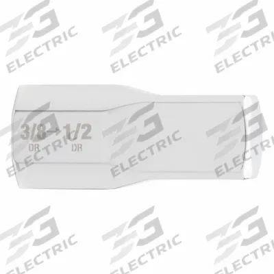 MILWAUKEE Drive Adapter 3/8 in to 1/2 in: 1/2 in Output Drive Size, Square - 3/8" Drive Hand Socket Adapters