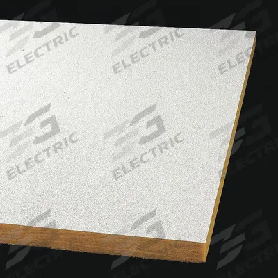 ARMSTRONG Ceiling Tile: 1405, Optima, 6 in x 60 in, Square Lay-In, 15/16 in Grid Size - High Sound-Absorption & Blocking Tiles for Privacy