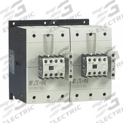 EATON IEC Magnetic Contactor: Reversing, 3 Poles, 3NO Contacts, 170 A, 120V AC Coil (MPN XTCR170G11A). Key specifications — Brand: EATON; Integrated Surge Suppression: Yes.