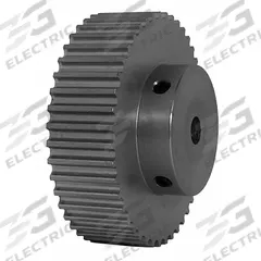 DAYTON Timing Pulley: Curvilinear, Fixed, For 15 mm Belt Wd, 44 Teeth, 5 mm Pitch, Aluminum (MPN 44-5M15-6A4). Key specifications — Brand: DAYTON; Finish: Clear Anodized; For Belt Series: Powerhouse®.