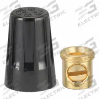IDEAL Twist-On Wire Connectors: Black, 600 V, 10, PK (MPN 30-1294G). Key specifications — Brand: IDEAL; Manufacturer Part Number: 30-1294G; Single Wire Size - Maximum: 10 AWG; Single Wire Size - Minimum: 10 AWG; Wire Insert Opening: 17/64 in.