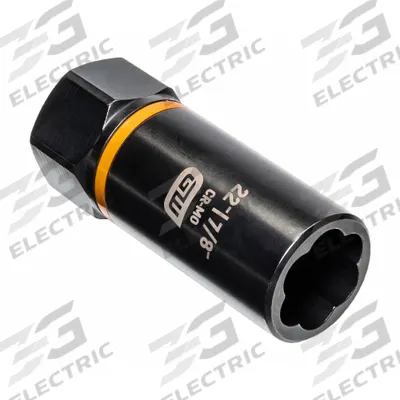 GEARWRENCH Deep Extraction Sockets: 7/8 in Socket Size, 6-Point, Deep, Black Oxide - 1/2" Drive Bolt Extraction Impact Sockets