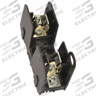 BUSSMANN Fuse Block: Open Block Design, 1 Pole, 600 V AC, Screw - Fuse Blocks for UL Class RK1 & RK5 Fuses