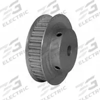 DAYTON Timing Pulley: Curvilinear, Fixed, For 9 mm Belt Wd, 34 Teeth, 5 mm Pitch, Aluminum (MPN 34-5M09M6FA8). Key specifications — Brand: DAYTON; Finish: Clear Anodized; For Belt Series: Powerhouse®.