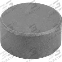 KIPP Through-Hole Tapped Gripper w/Flat Face: 20 mm Dia, M6, 12 mm Ht, Flat Face (MPN K0385.20122). Key specifications — Brand: KIPP.