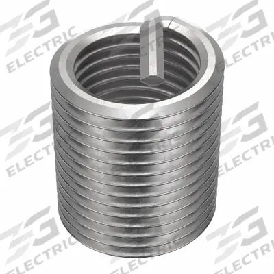 HELI-COIL Helical Insert: Tanged Tang Style, Free-Running, 1/2"-20 Thread Size, Plain - Free-Running Tanged Helical Inserts