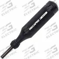 MEGAPRO Multi-Bit Screwdriver: Phillips/Slotted/Square/Torx Tip, F4/F6/P1/P2/P3/R2/T15 Tip Size (MPN 8IN1NAS). Key specifications — attr1205339: 2 in; attr1205303: MEGAPRO.