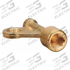 MILLER ELECTRIC Power Cable Adapter: 3/8"-24 x 5/8"-18RH (MPN 105Z57). Key specifications — Manufacturer Part Number: 105Z57; Brand: MILLER ELECTRIC; For TIG Torch Style: 9 or 17.