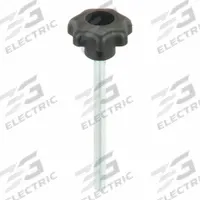 KIPP Hand Knob: 7 Point, Plastic w/ Steel Thread, M5 Thread, 60 mm Thread Lg, 25 mm Dia (MPN K0155.405X60). Key specifications — Brand: KIPP.