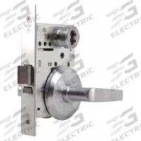 BEST Door Lockset: Classroom Lever Locksets, Chrome, ADA Compliant, Interchangeable Core (MPN 45H7UNR15S626). Key specifications — Ligature Resistance: Not Ligature-Resistant; Brand: BEST; Visual Indicator Message: No Message; Lockset Style: 40H Rose; ADA Compliant: Yes; Finish: Satin Chromium-Plated : Stainless Steel.