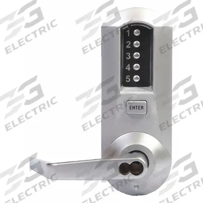 SIMPLEX Mechanical Push Button Lockset: ADA Compliant - Mechanical Keyless Access Locksets