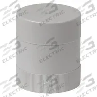 WERMA Tower Light Sounder Tier: Siren Sound, 24V, 1 9/16 in Overall Dia, 1 3/4 in Overall Ht (MPN 63570075). Key specifications — Brand: WERMA; Manufacturer Part Number: 63570075; Compatible with Series: KombiSIGN 40; Operating Voltage: 24V; Sound Operating Mode: Intermittent.