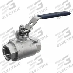 USA INDUSTRIALS Manual Two-Way Ball Valve: 2 in, 304 Stainless Steel, Straight Valve Body, Two-Piece (MPN ZUSA-VLV-58). Key specifications — Brand: USA INDUSTRIALS; Handle: Locking Lever.