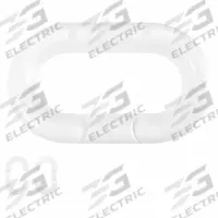 APPROVED VENDOR Chain Link for Plastic Chain Barrier: White, 1 11/25 in Overall Lg, Polyethylene (MPN 30701-10). Key specifications — Material: Polyethylene.