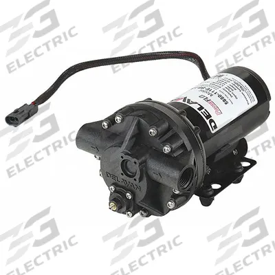 DELAVAN AG PUMPS Diaphragm Pump: Electric, 5850-111E-SB-HS, Polypropylene, Santoprene - Bypass Electric Sprayer Pumps